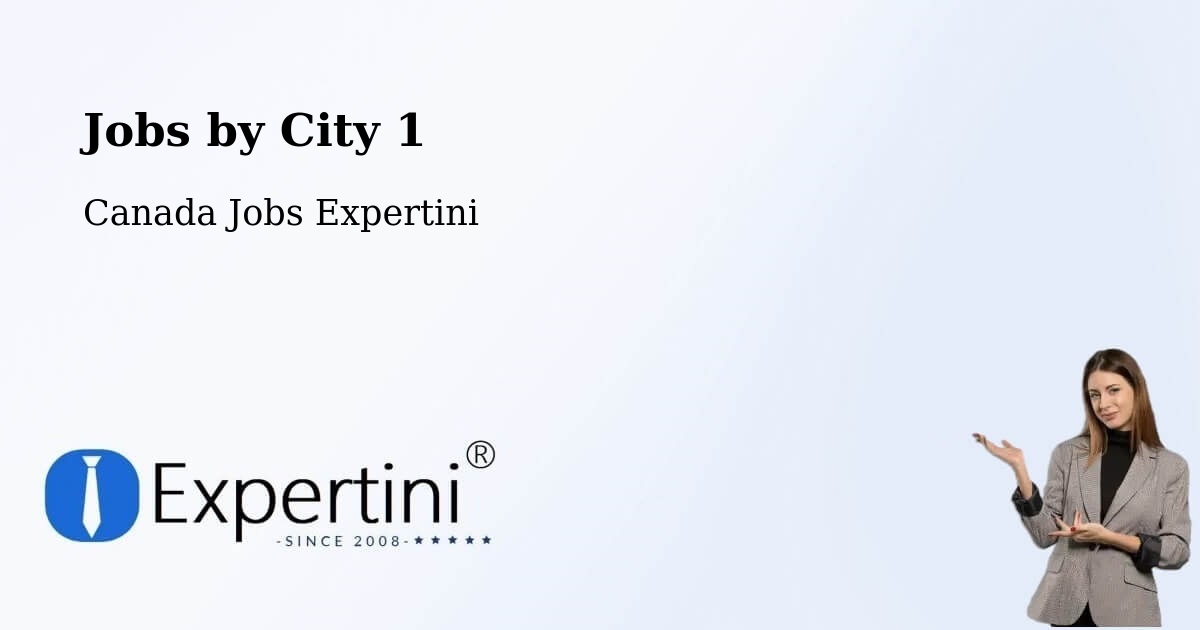 City Jobs in Canada - Expertini